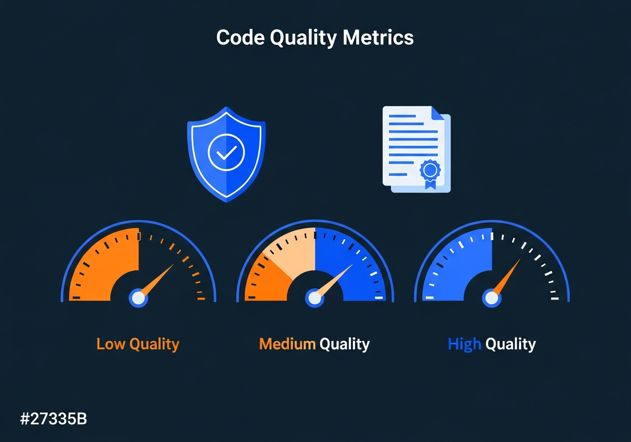 Code quality review checklist for architecture due diligence