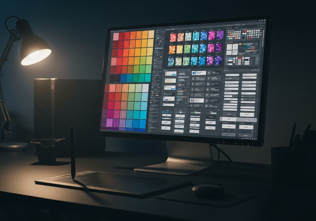 Design system governance workflow with brand-specific theme layers