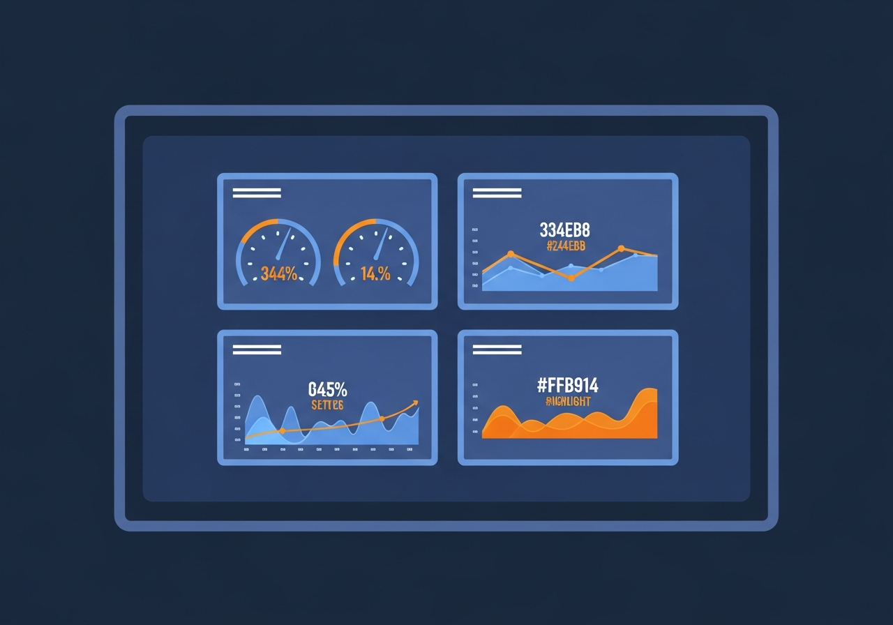 Executive dashboard showing UX metrics linked to revenue and conversion