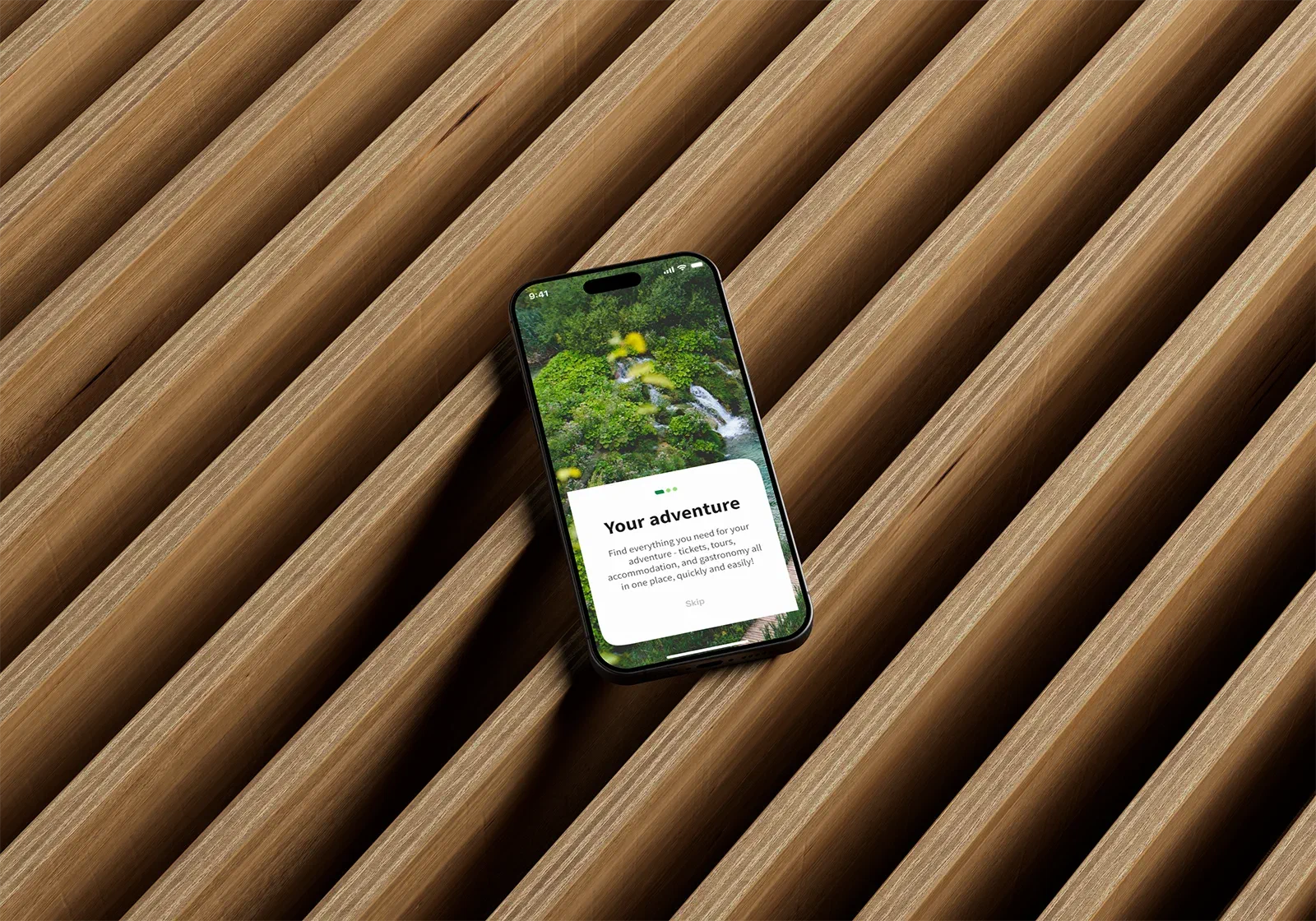 Mobile app for real-time navigation across Croatia's most visited national park