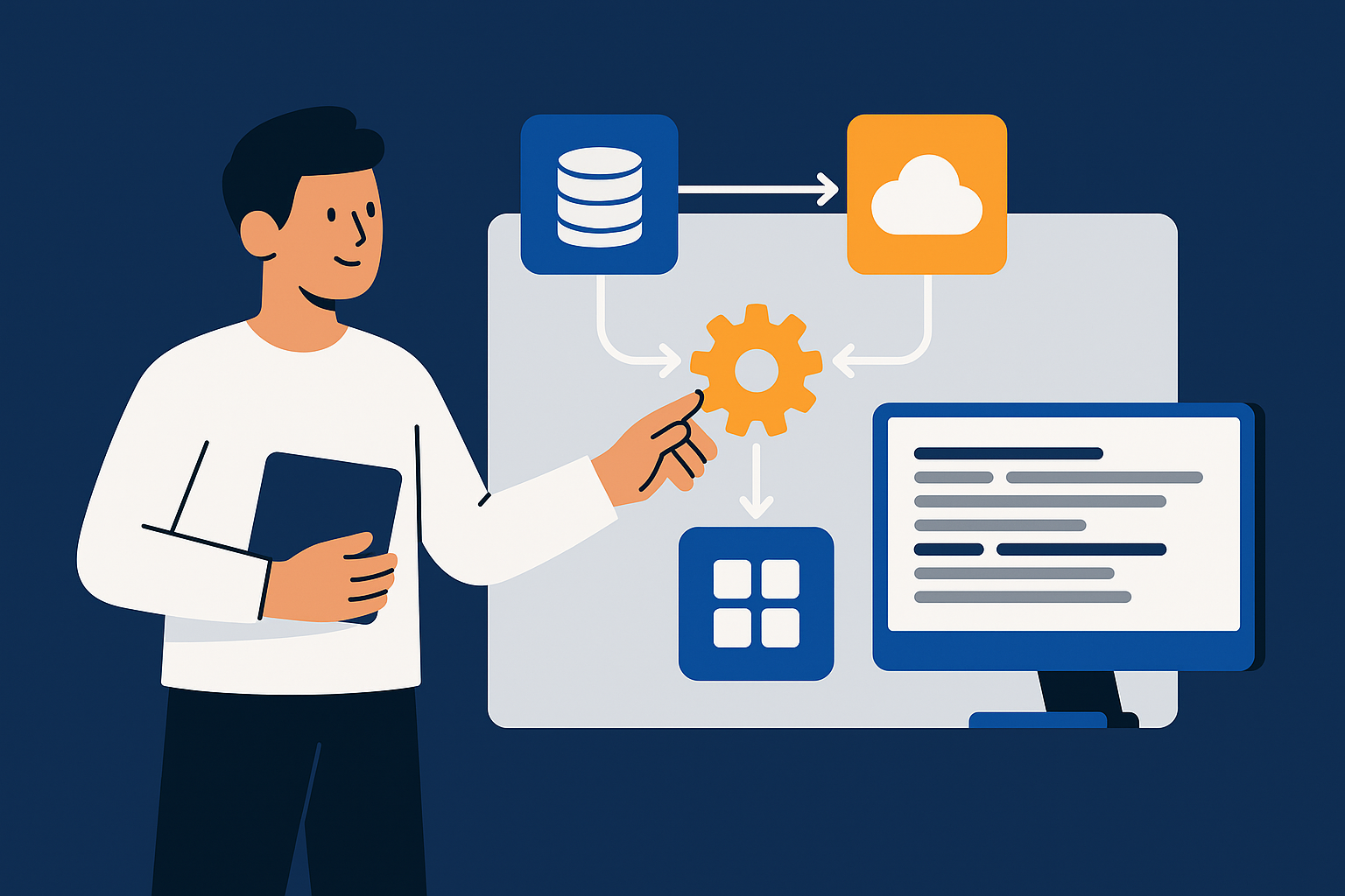 Outcome illustration