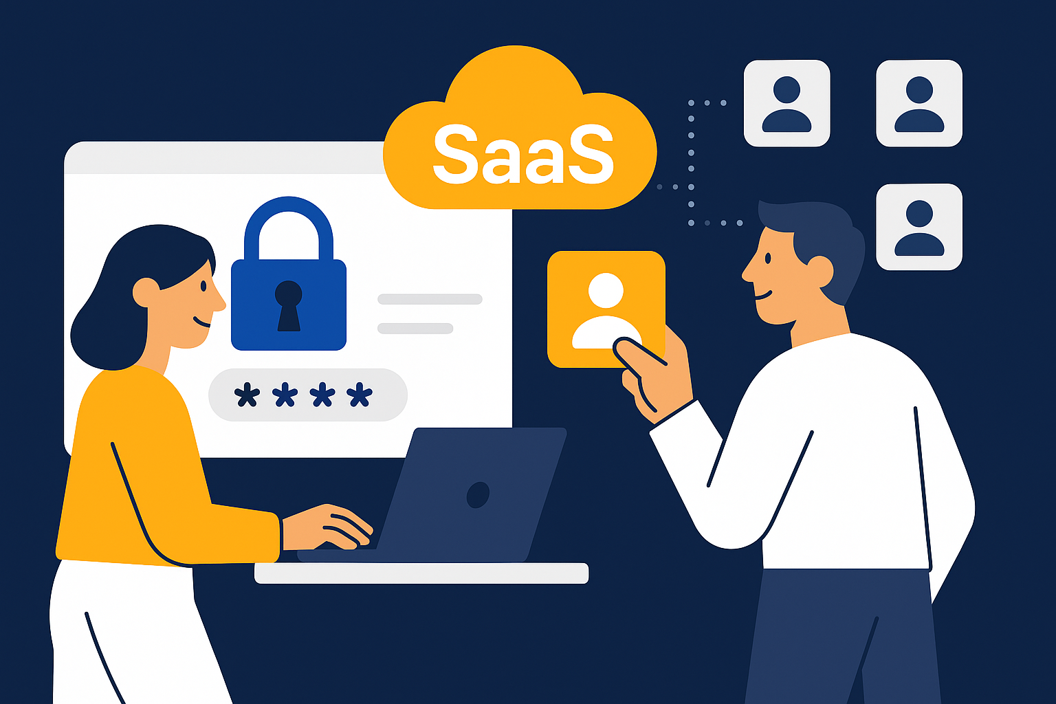 Enterprise SSO outcome illustration