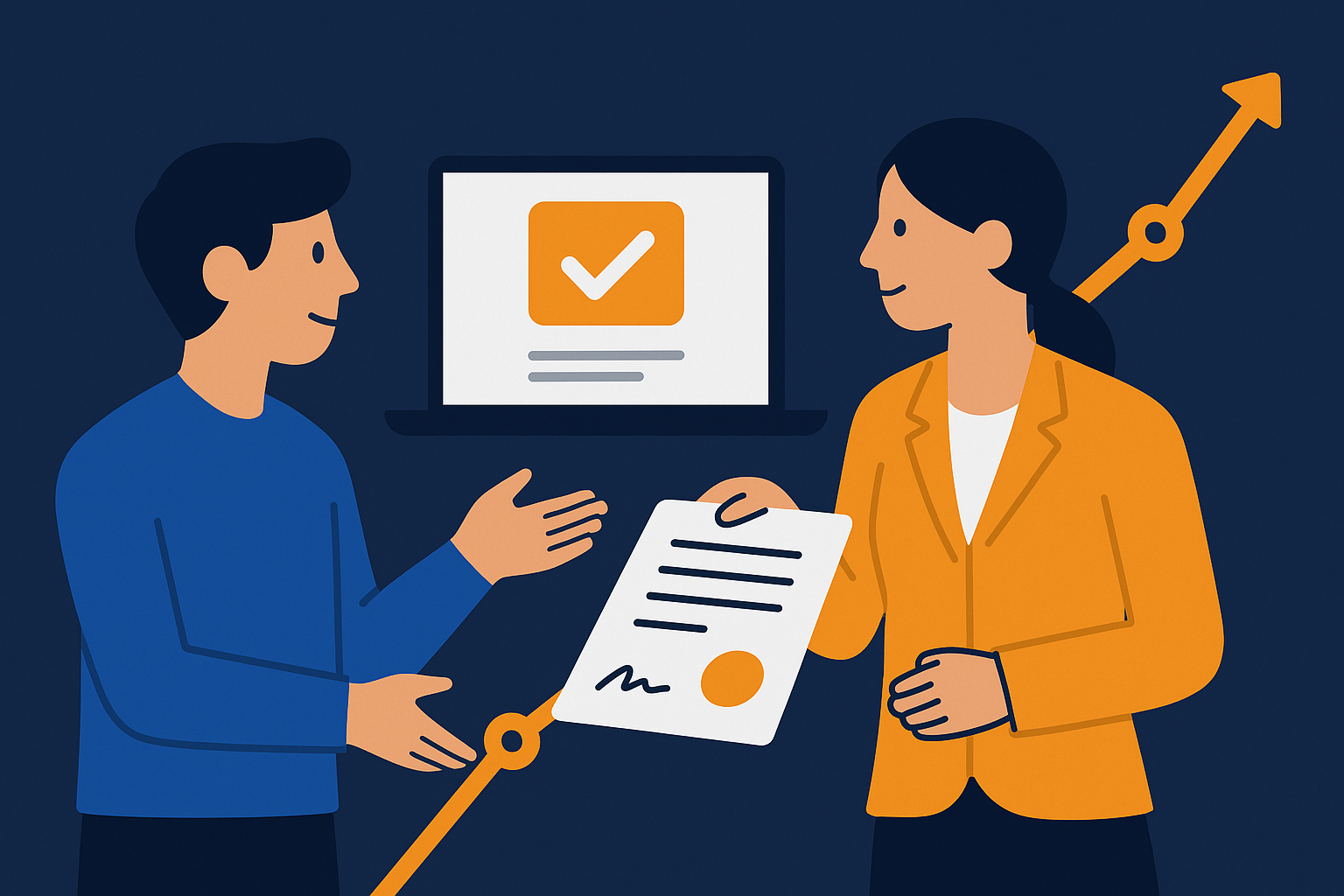 Outcome illustration