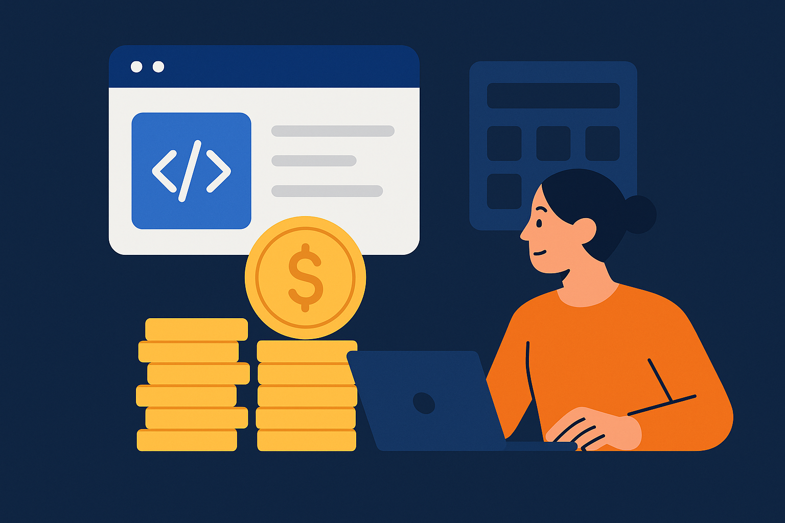 TCO modeling for custom web and mobile applications