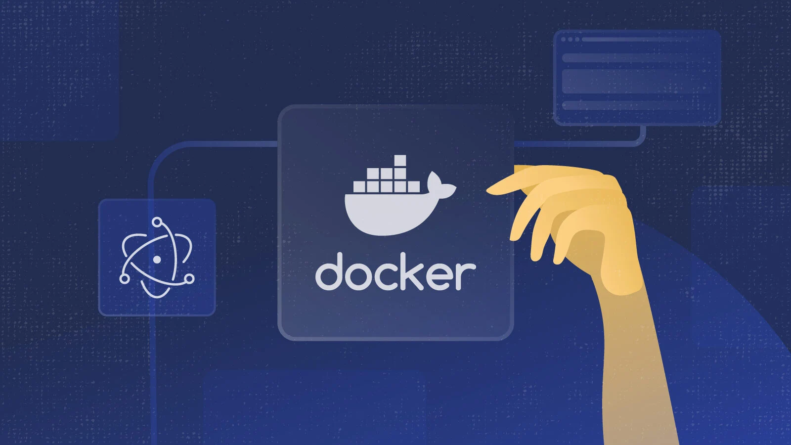 Using Docker's build process to build and publish an Electron app